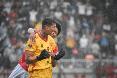 Sao Paulo Gençler Futbol Kupası: Uniao Mogi ve Sao Raimundo-RR. 7 Ocak 2021, Mogi das Cruzes, Sao Paulo, Brezilya: Uniao Mogi ve Sao Raimundo-RR arasındaki futbol maçı, Sao Paulo Futbol Kupası Junior 2022 'nin grup aşamasının ikinci turu için geçerlidir.,