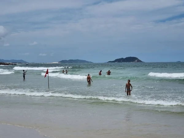 Matadeiro Beach Santa Catarina High Temperatures Afternoon Wednesday Matadeiro Beach — стоковое фото