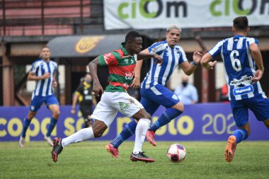 Sao Paulo Junior Soccer Cup 2022: Portuguesa and Avai. January 13, 2022, Guarulhos, Sao Paulo, Brazil: Soccer match between Portuguesa and Avai-SC, valid for the 2nd phase of the Sao Paulo Junior Soccer Cup 2022, held at Antonio Soares de Oliveira