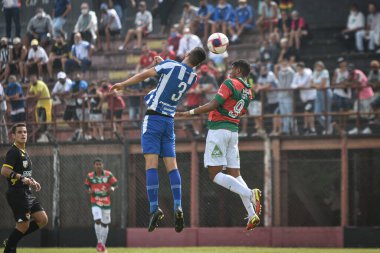 Sao Paulo Junior Soccer Cup 2022: Portuguesa and Avai. January 13, 2022, Guarulhos, Sao Paulo, Brazil: Soccer match between Portuguesa and Avai-SC, valid for the 2nd phase of the Sao Paulo Junior Soccer Cup 2022, held at Antonio Soares de Oliveira