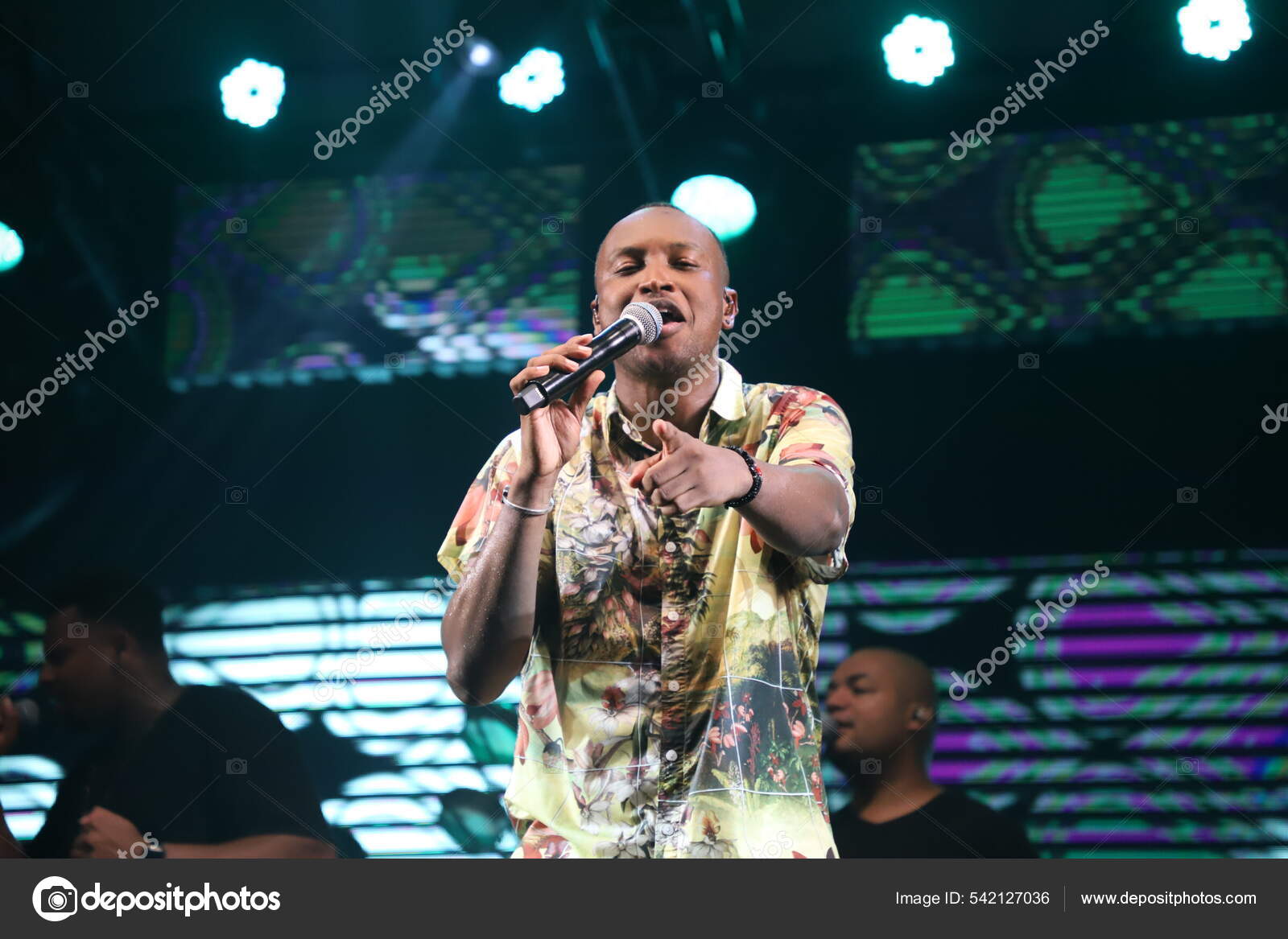 Brazilian Singer Thiaguinho Show Hot Summer 2022 Florianopolis.
