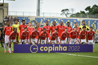 Sao Paulo Junior Soccer Cup: Internacional and Portuguese. January 15, 2022, Santana de Parnaiba, Sao Paulo, Brazil: Soccer match between Internacional and Portuguesa, valid for the 3rd phase of the Sao Paulo Junior Soccer Cup 2022, held at Municipal