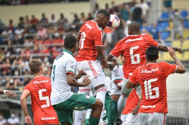Sao Paulo Junior Soccer Cup: Internacional and Portuguese. January 15, 2022, Santana de Parnaiba, Sao Paulo, Brazil: Soccer match between Internacional and Portuguesa, valid for the 3rd phase of the Sao Paulo Junior Soccer Cup 2022, held at Municipal