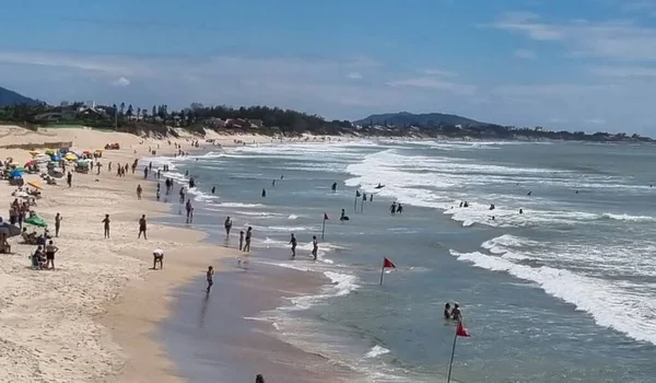 Morro Das Pedras South Island Florianopolis January 2022 Florianopolis Santa — Φωτογραφία Αρχείου