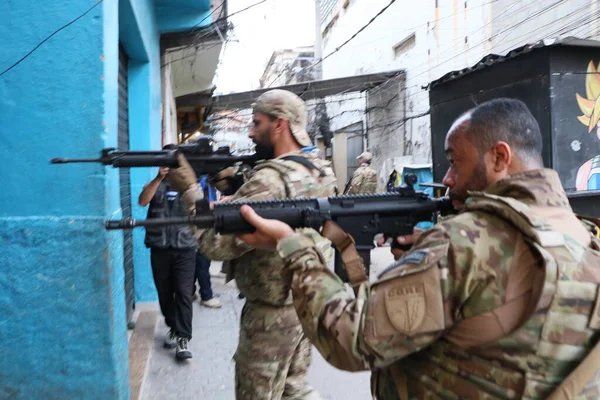 Operasyon Favela Jacarezinho Rio Janeiro Ocak 2022 Brezilya Rio Janeiro — Stok fotoğraf