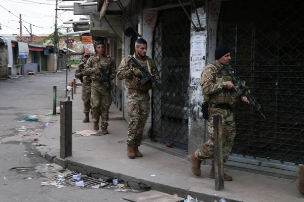 Operasyon Favela do Jacarezinho Rio de Janeiro 'da. 19 Ocak 2022. Brezilya, Rio de Janeiro: Jacarezinho 'daki operasyon, Upps' un kurulmasından 14 yıl sonra yeni bir toplum işgal projesi olan Cidade Integrada 'da başladı