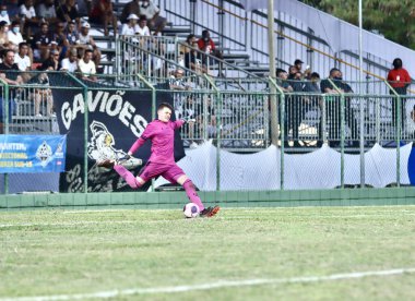 Votorantim 15 Yaş Altı Futbol Kupası 'nın 26.' sı: Corinthians ve America-MG. 19 Ocak 2022, Votorantim, Sao Paulo, Brezilya: Corinthians ve America-MG arasındaki futbol maçı, Votorantim 15 Yaş Altı Futbol Kupası 'nın 26.