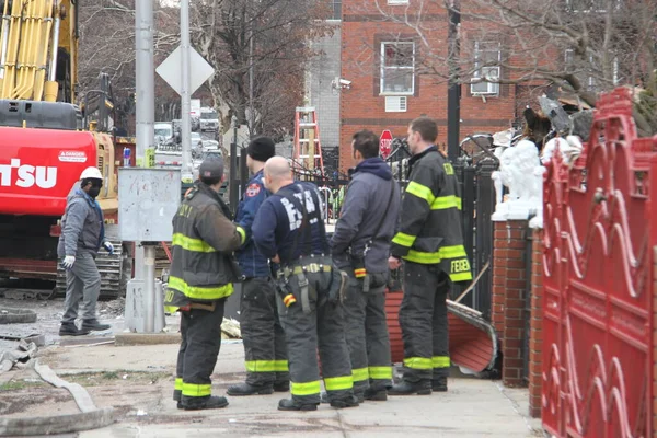 Una Explosión Casa Del Bronx Causando Muerte Una Mujer Años —  Fotos de Stock