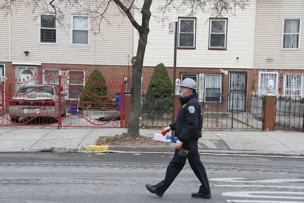 Una Explosión Casa Del Bronx Causando Muerte Una Mujer Años —  Fotos de Stock