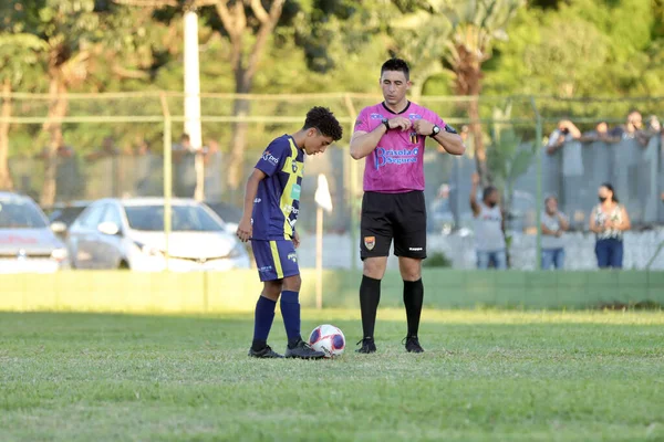 26A Edizione Del Votorantim Soccer Cup Selezione Votorantim Corinzi Gennaio — Foto Stock