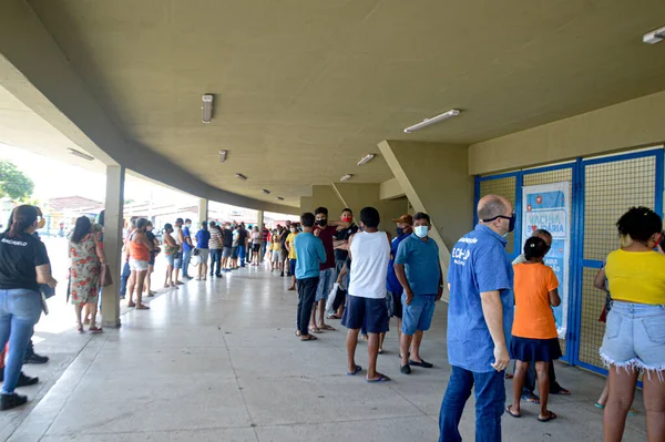 Centro Testes Para Detecção Covid Criado Natal Janeiro 2022 Natal — Fotografia de Stock