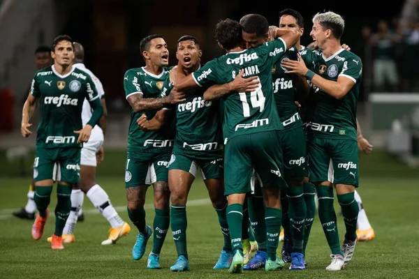 Paulista Soccer Championship Palmeiras Und Ponte Preta Januar 2022 Sao — Stockfoto