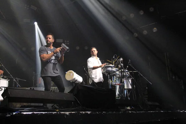 Show Band Sei Que Danca Live Curitiba 할리우드 리포터 2018 — 스톡 사진
