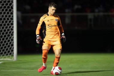 Paulista Futbol Şampiyonası: Red Bull Bragantino ve Sao Paulo. 3 Şubat 2022, Braganca Paulista, Sao Paulo, Brezilya. Red Bull Bragantino takımından Hyoran, RB Bragantino ve Sao Paulo arasındaki futbol maçında golünü kutluyor.