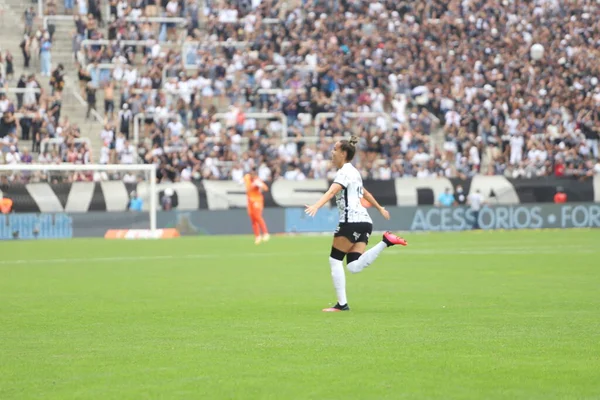 Supercopa Feminina Futebol Quartas Final Coríntios Palmeiras Fevereiro 2022 São — Fotografia de Stock