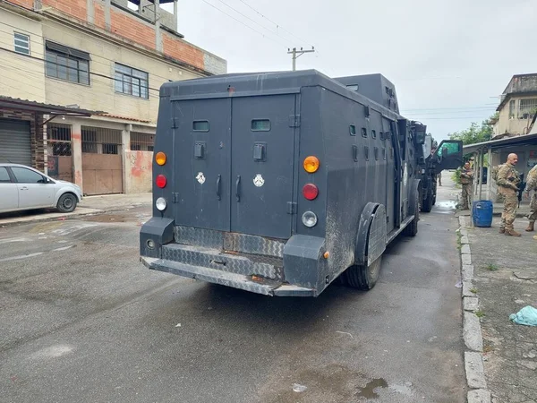 Rio Janeiro Polisi Nin Alba Operasyonu Şubat 2022 Rio Janeiro — Stok fotoğraf