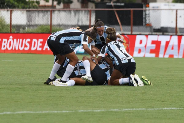 Feminino Soocer Supercup Brasil Semifinais Flamengo Gremio Fevereiro 2022 Rio — Fotografia de Stock