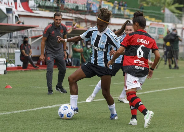 Володар Суперкубка Бразилії Серед Жінок Фламенго Греміо Лютого 2022 Року — стокове фото