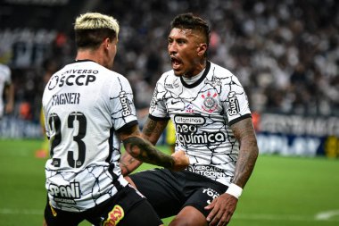 Paulista Futbol Şampiyonası: Korintliler ve Mirassol. 10 Şubat 2022, Sao Paulo, Brezilya: Korintliler ve Mirassol arasındaki futbol maçı, Paulista Futbol Şampiyonası 'nın 5. turu için geçerlidir.