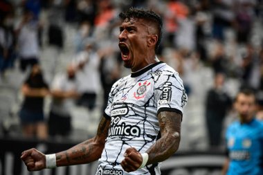 Paulista Futbol Şampiyonası: Korintliler ve Mirassol. 10 Şubat 2022, Sao Paulo, Brezilya: Korintliler ve Mirassol arasındaki futbol maçı, Paulista Futbol Şampiyonası 'nın 5. turu için geçerlidir.