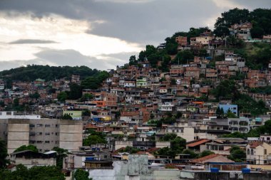 Rio de Janeiro 'nun kuzeyindeki Penha Kompleksi' nin genel manzarası. Şubat. Penha Kompleksi, Rio de Janeiro, Genel Bakış (11. Cuma). Bugün Vila Cruzeiro 'da, Complexo da Penha' da bir polis operasyonu gerçekleştirildi.