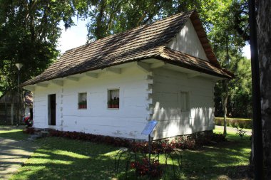 (Curitiba şehrindeki Bosque do Papa 'nın manzarası. Fabruary 11, 2022, Curitiba, Parana, Brezilya: Curitiba halkı tarafından 