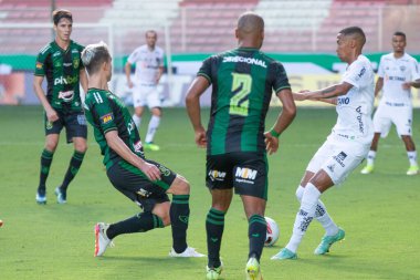 Mineiro Futbol Şampiyonası: Amerika-MG ve Atletico-MG. 12 Şubat 2022, Belo Horizonte, Minas, Gerais, Brezilya: Amerika-MG ve Atletico-MG arasındaki futbol maçı, Independencia st.