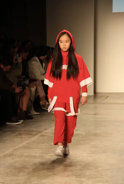 Global Fashion Collective Nyfw Nolo Kids Inglês Fevereiro 2022 Brooklyn — Fotografia de Stock