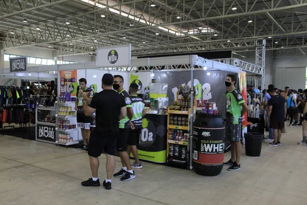Brazylia Expofit Odbywa Się Mieście Curitiba Lutego 2022 Curitiba Parana — Zdjęcie stockowe