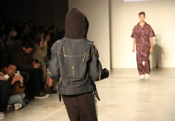 Global Fashion Collective Nyfw Nolo Kinderen Februari 2022 Brooklyn New — Stockfoto