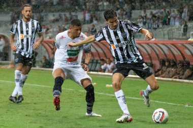 Mineiro Futbol Şampiyonası: Atletico-MG ve Athletic Club. 15 Şubat 2022, Belo Horizonte, Minas Gerais, Brezilya: Mineiro Futbol Şampiyonası 'nın yedinci turunda geçerli olan Atletico-MG ve Athletic Club arasındaki futbol maçı
