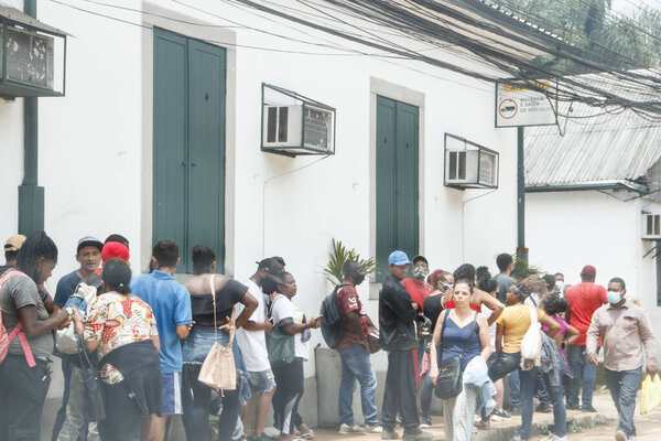 Damage in Petropolis after flooding hits the city and leaves at least 80 dead. February 16, 2022, Petropolis, Rio de Janeiro, Brazil: View of the damage caused by the flood in Petropolis, in the mountainous region of Rio de Janeiro