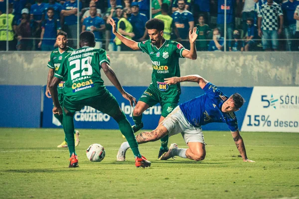 Campeonato Mineiro Futebol Cruzeiro Uberlândia Fevereiro 2022 Belo Horizonte Minas — Fotografia de Stock