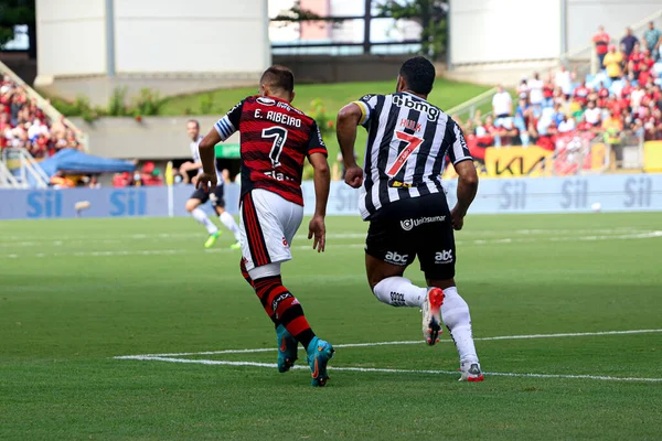 Atlético Mineiro Flamengo Fevereiro 2022 Cuiabá Mato Grosso Brasil Partida — Fotografia de Stock