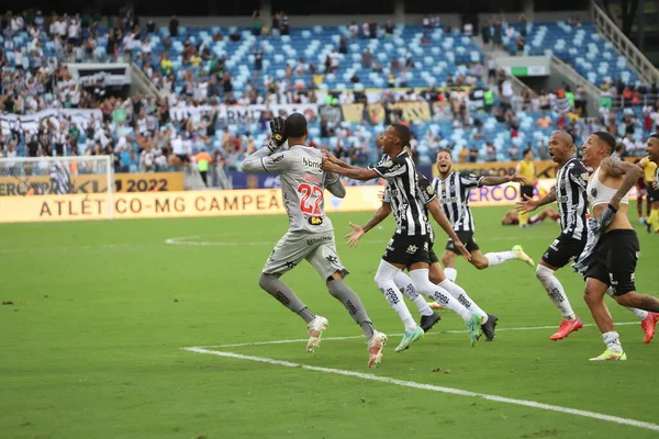 Atletico Mineiro Flamengo 2022 Február Cuiaba Mato Grosso Brazília Atletico — Stock Fotó