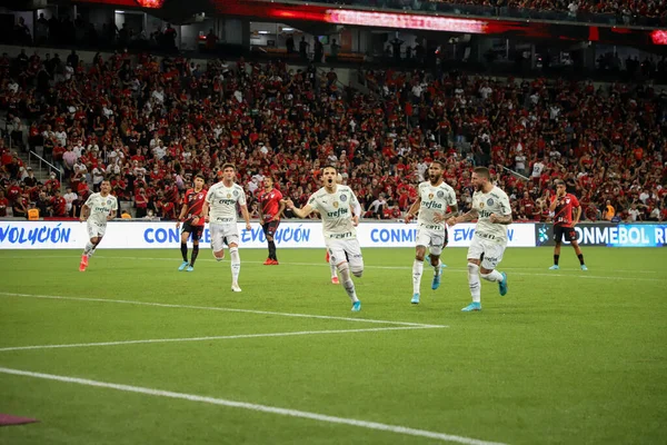 Sudamericana Soccer Recopa Final Palmeiras Athletico Febrero 2022 Curitiba Paraná — Foto de Stock