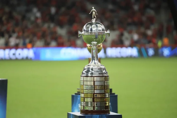 Sudamericana Soccer Recopa Final Palmeiras Athletico Febrero 2022 Curitiba Paraná — Foto de Stock