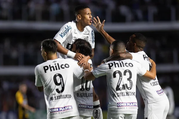 Paulista Soccer Championship Santos Und Novorizontino Februar 2022 Barueri Sao — Stockfoto