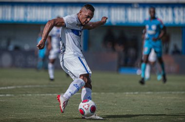 Paulista Futbol Şampiyonası: Agua Santa ve Sao Paulo. 28 Şubat 2022, Diadema, Sao Paulo, Brezilya. Agua Santa ve Sao Paulo arasındaki futbol maçı, Paulista Futbol Şampiyonası 'nın 9. turu için geçerli, Inamar County Stadyumu' nda yapıldı.