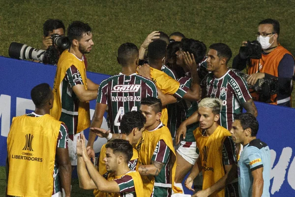 Copa Libertadores América Segunda Fase Fluminense Millionarios Março 2022 Rio — Fotografia de Stock
