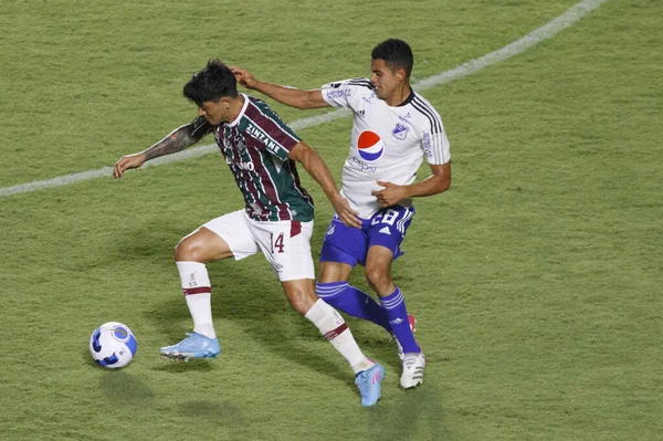 Libertadores Soccer Cup America Tweede Fase Fluminense Millionarios Maart 2022 — Stockfoto