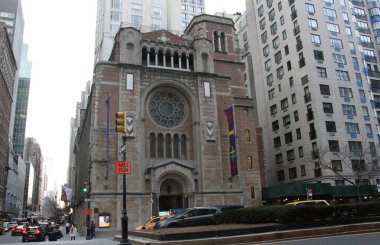 Kül Çarşambası New York 'ta kutlandı. 2 Mart 2022, New York, ABD: Kül Çarşambası New York 'ta ve tüm dünyada Hıristiyan 40 günlük oruç döneminin başlangıcını kutladı. Bugün oruç, perhiz günü.