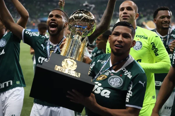 Sudamericana Soccer Recopa Final Palmeiras Athletico March 2022 Sao Paulo — Stock Photo, Image
