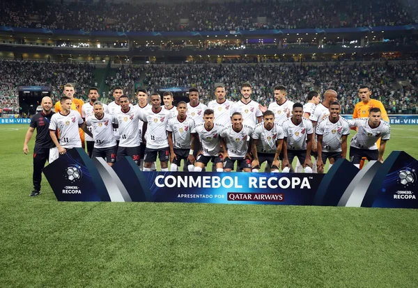 Sudamericana Soccer Recopa Finale Palmeiras Athletico Maart 2022 Sao Paulo — Stockfoto