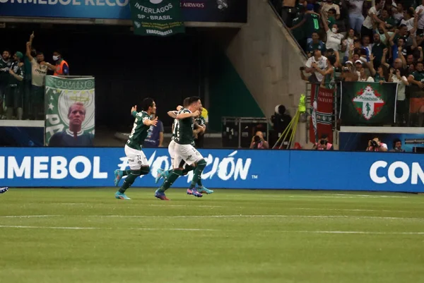 2010 Sudamericana Soccer Recopa Final Palmeiras Athletico 2022 브라질 파울로 — 스톡 사진