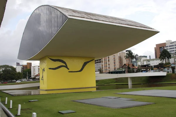 Museu Oscar Niemeyer Mais Conhecido Como Museu Olho Curitiba Março — Fotografia de Stock