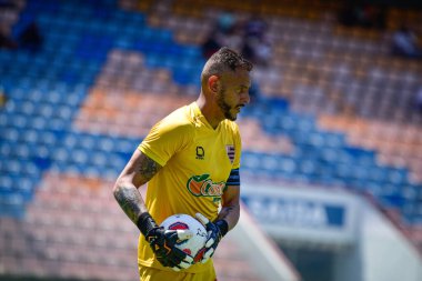 Paulista Futbol Şampiyonası - İkinci Lig: Oeste ve Portuguesa. 5 Mart 2022, Barueri, Sao Paulo, Brezilya. Oeste ve Portuguesa arasındaki maç Paulista Futbol Şampiyonası 'nın 12. raundunda geçerlidir.