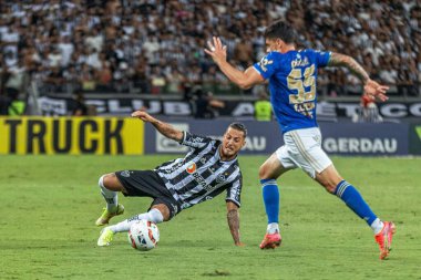 Mineiro Futbol Şampiyonası: Atletico-MG ve Cruzeiro. 6 Mart 2022, Belo Horizonte, Minas Gerais, Brezilya: Mineirao Stadyumu 'nda düzenlenen 2022 Mineiro Futbol Şampiyonası' nın dokuzuncu turu için geçerli olan Atletico-MG ve Cruzeiro arasındaki futbol maçı