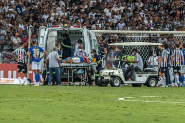 Mineiro Futbol Şampiyonası: Atletico-MG ve Cruzeiro. 6 Mart 2022, Belo Horizonte, Minas Gerais, Brezilya: Mineirao Stadyumu 'nda düzenlenen 2022 Mineiro Futbol Şampiyonası' nın dokuzuncu turu için geçerli olan Atletico-MG ve Cruzeiro arasındaki futbol maçı