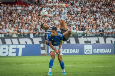 Mineiro Futbol Şampiyonası: Atletico-MG ve Cruzeiro. 6 Mart 2022, Belo Horizonte, Minas Gerais, Brezilya: Mineirao Stadyumu 'nda düzenlenen 2022 Mineiro Futbol Şampiyonası' nın dokuzuncu turu için geçerli olan Atletico-MG ve Cruzeiro arasındaki futbol maçı